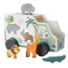 Zookabee Wooden Toys>African Animal Sorting Truck - 12M+