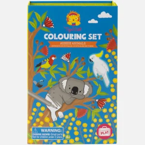 Tiger Tribe Art & Craft | Australian>Aussie Animals - Colouring Set - 4+