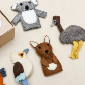 Tara Treasures Travel | Eco>Australian Animals - Finger Puppet Set (due March)
