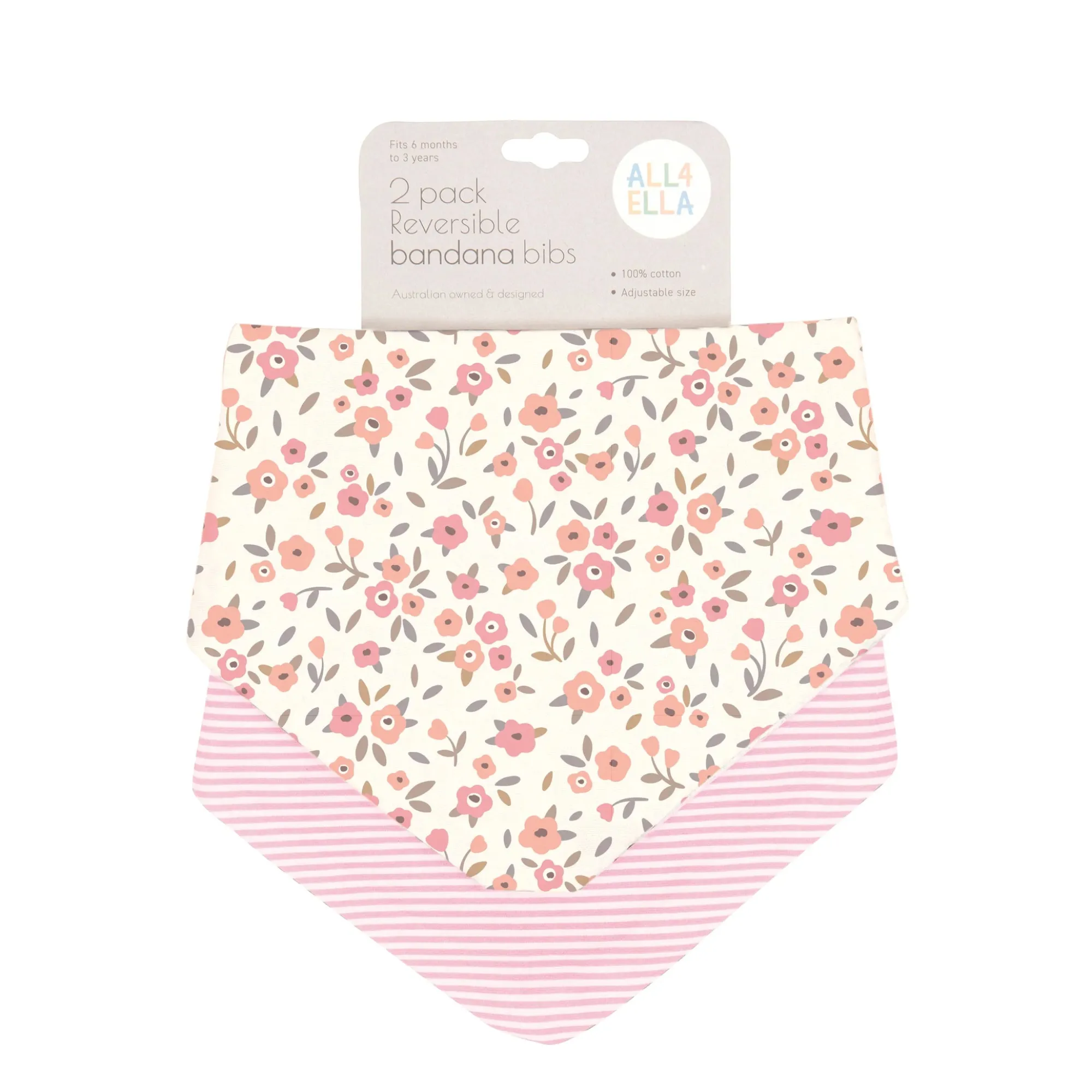 bandana_bibs___designs__m_1.webp All4Ella Travel | Feeding & Hydration>Bandana Bibs - 6 Designs - 6M+