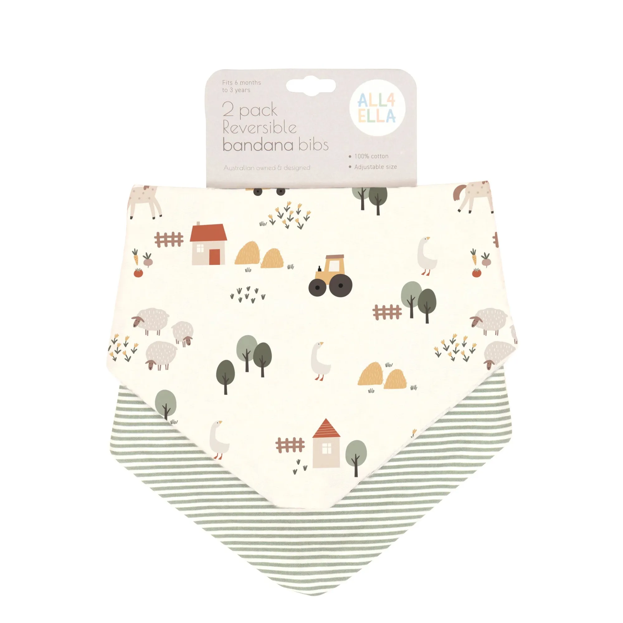 bandana_bibs___designs__m_5.webp All4Ella Travel | Feeding & Hydration>Bandana Bibs - 6 Designs - 6M+