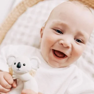 Winnie Parkes Eco | Baby>Banks the Koala - Teething Ring - 0+