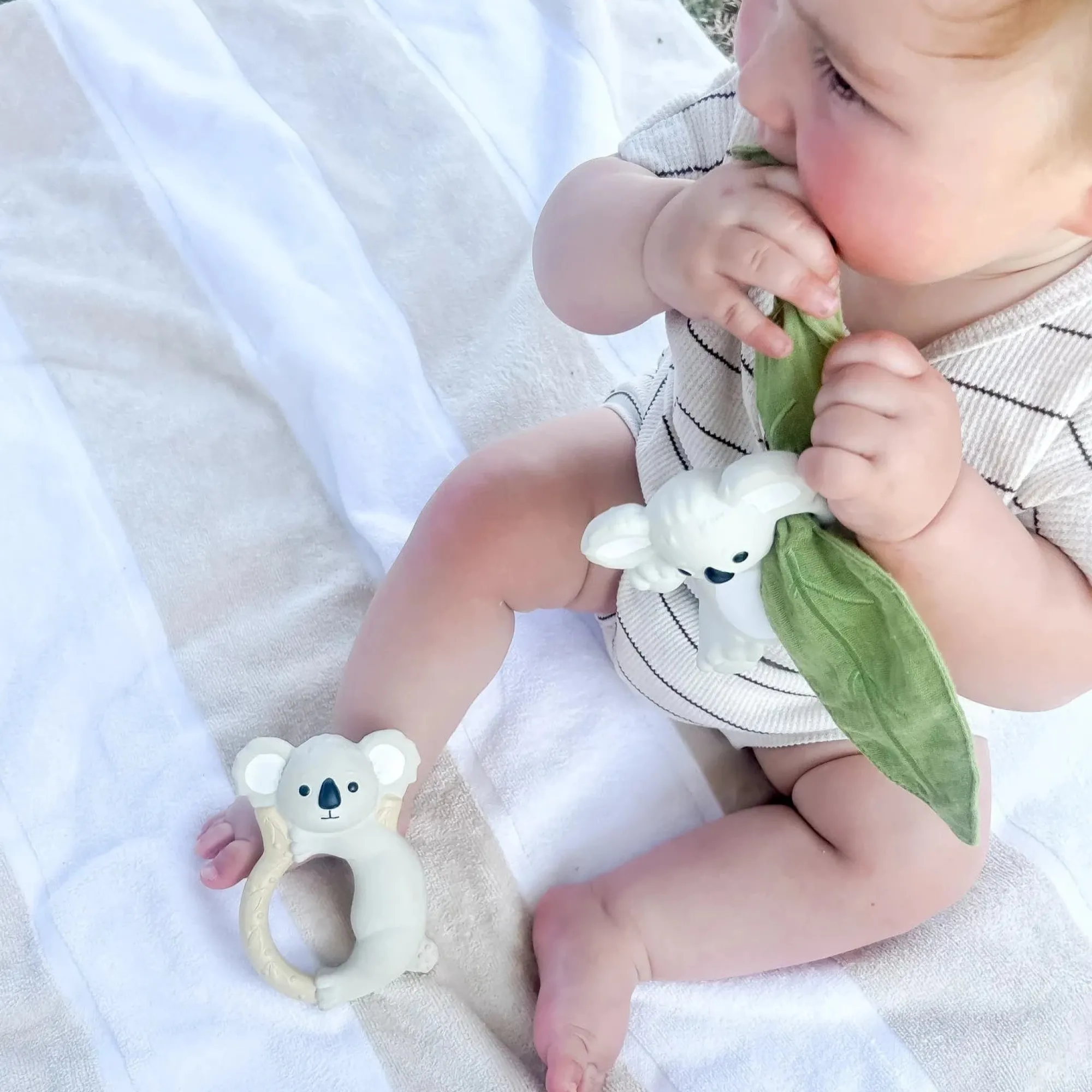 banks_the_koala_rattle__s_3.webp Winnie Parkes Teethers & Rattles | Eco>Banks the Koala Rattle & Scrunch - 0+
