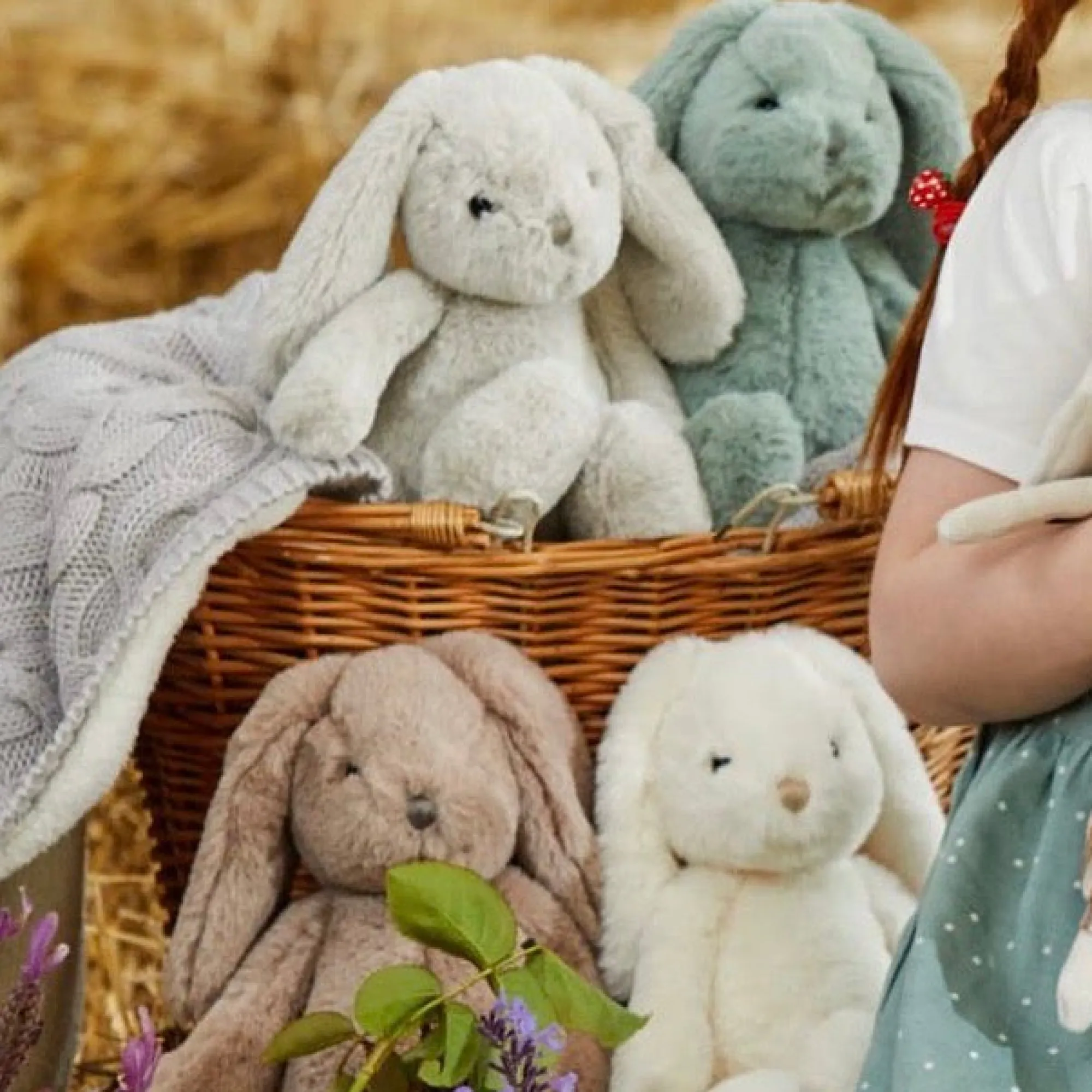 beige_plush_bunny__small__1.webp Jiggle & Giggle Soft Toys | Baby>Beige Plush Bunny - Small - 0+