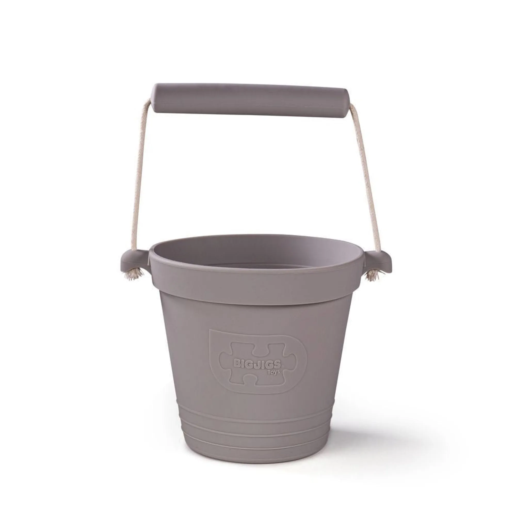bigjigs_adventure_beach_s_0.webp Bigjigs Beach | Outlet>Adventure Beach Silicone Bucket - Stone Grey
