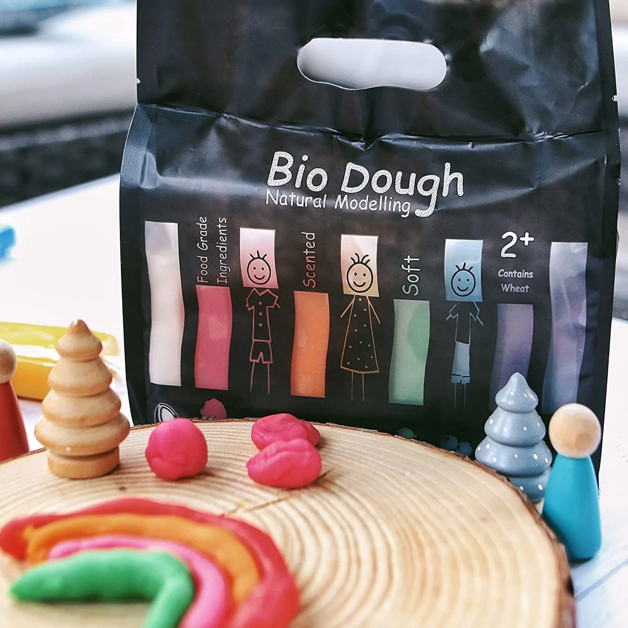 bio_dough_rainbow__rehydr_1.webp Bio Dough Sensory | Eco>Rainbow - Rehydratable - 2+