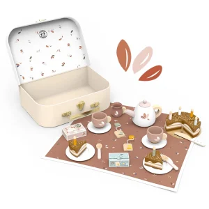 Speedy Monkey Wooden Toys | Pretend Play>Birthday Tea Set - 3+