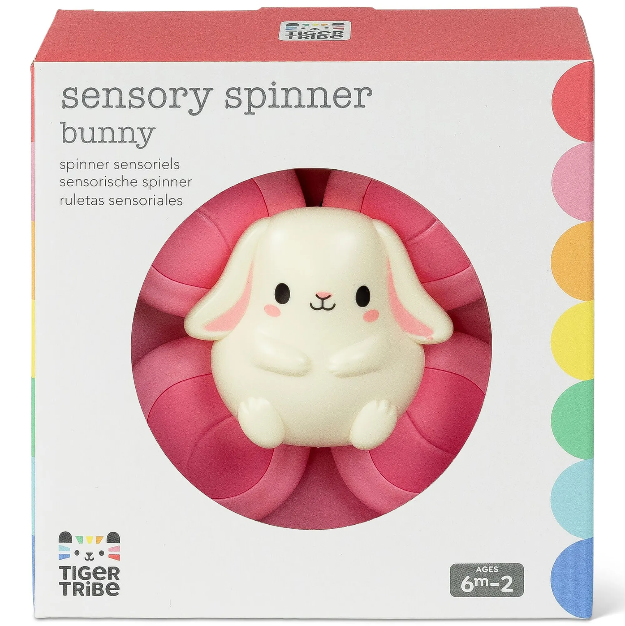 bunny_sensory_spinner__m_0.webp Tiger Tribe Travel | Sensory>Bunny Sensory Spinner - 6M+