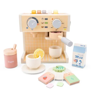New Classic Toys Pretend Play | Wooden Toys>Cafe Coffee Maker - 3+ (due 2025)