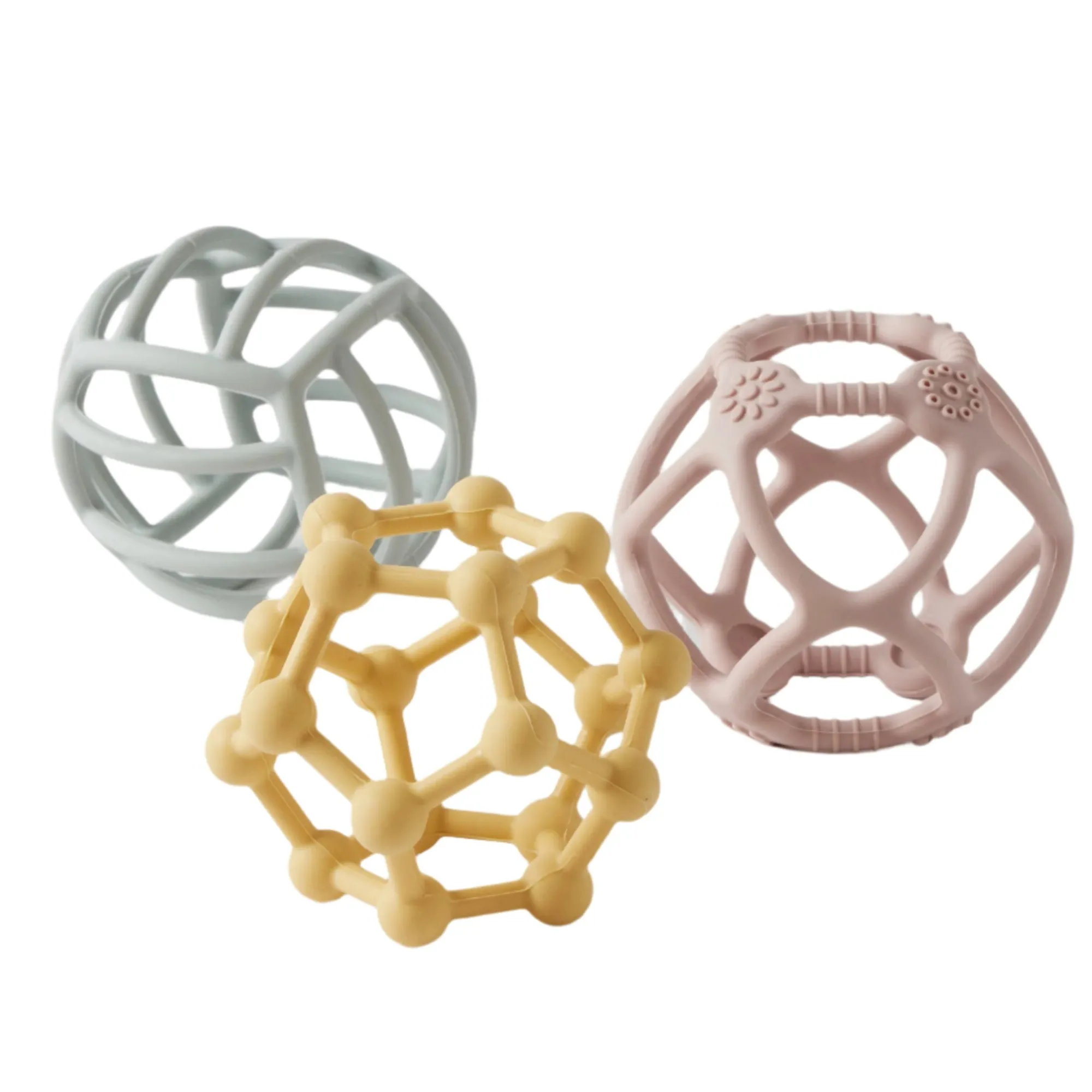 cedric_silicone_teething__0.webp Nordic Kids Outlet>Cedric Silicone Teething Balls - 2 colours