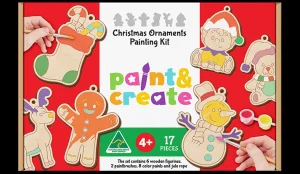 Spotty Dot Christmas>Christmas Paint & Create Sets - 2 Styles - 4+