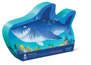 Crocodile Creek Puzzles>Classic Floor Puzzle - Shark Reef - 36 pieces - 3+