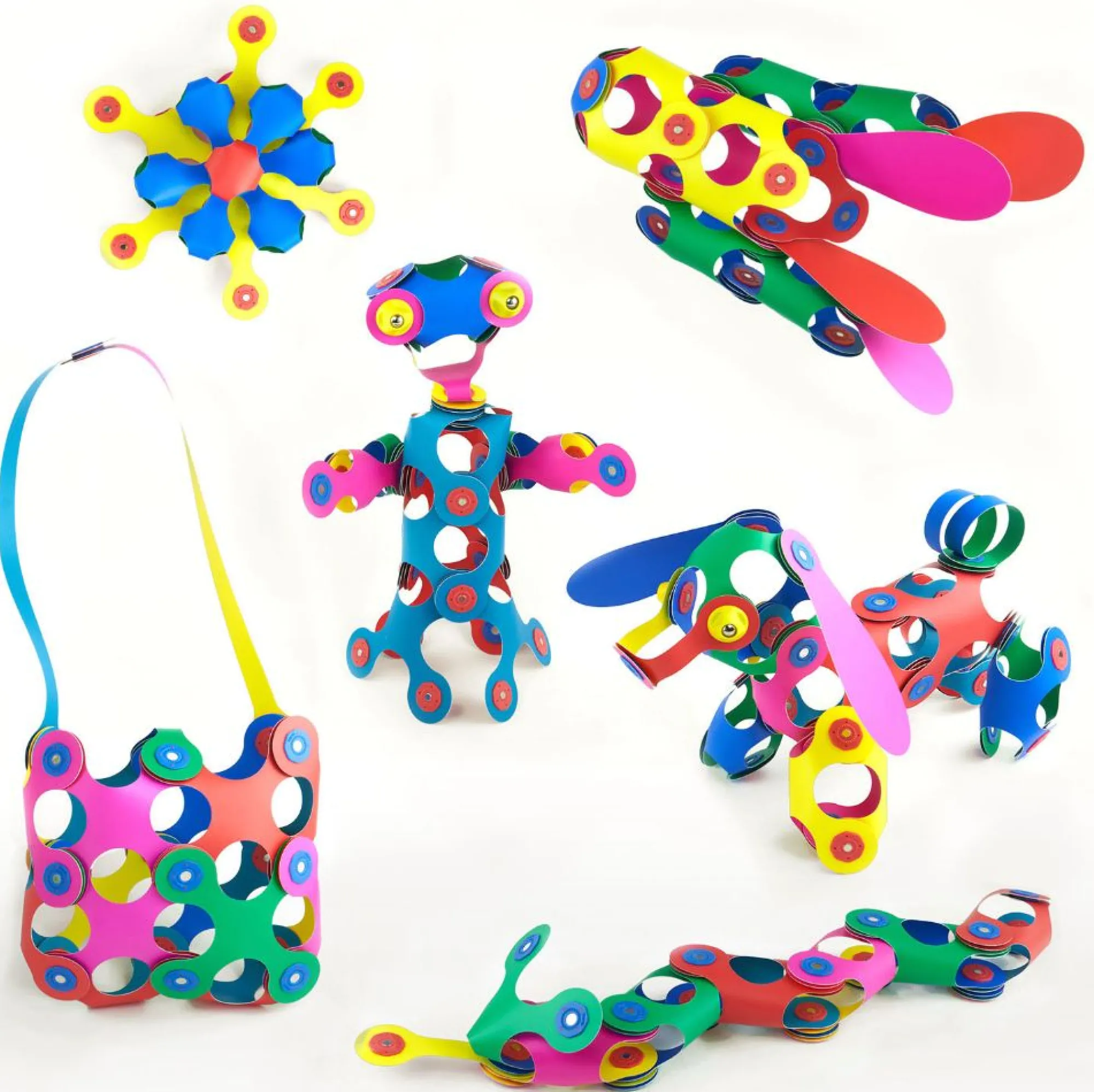 clixo___piece_rainbow_pac_1.webp CLIXO Open Ended Play | Activity>- 42 piece Rainbow Pack - 4+