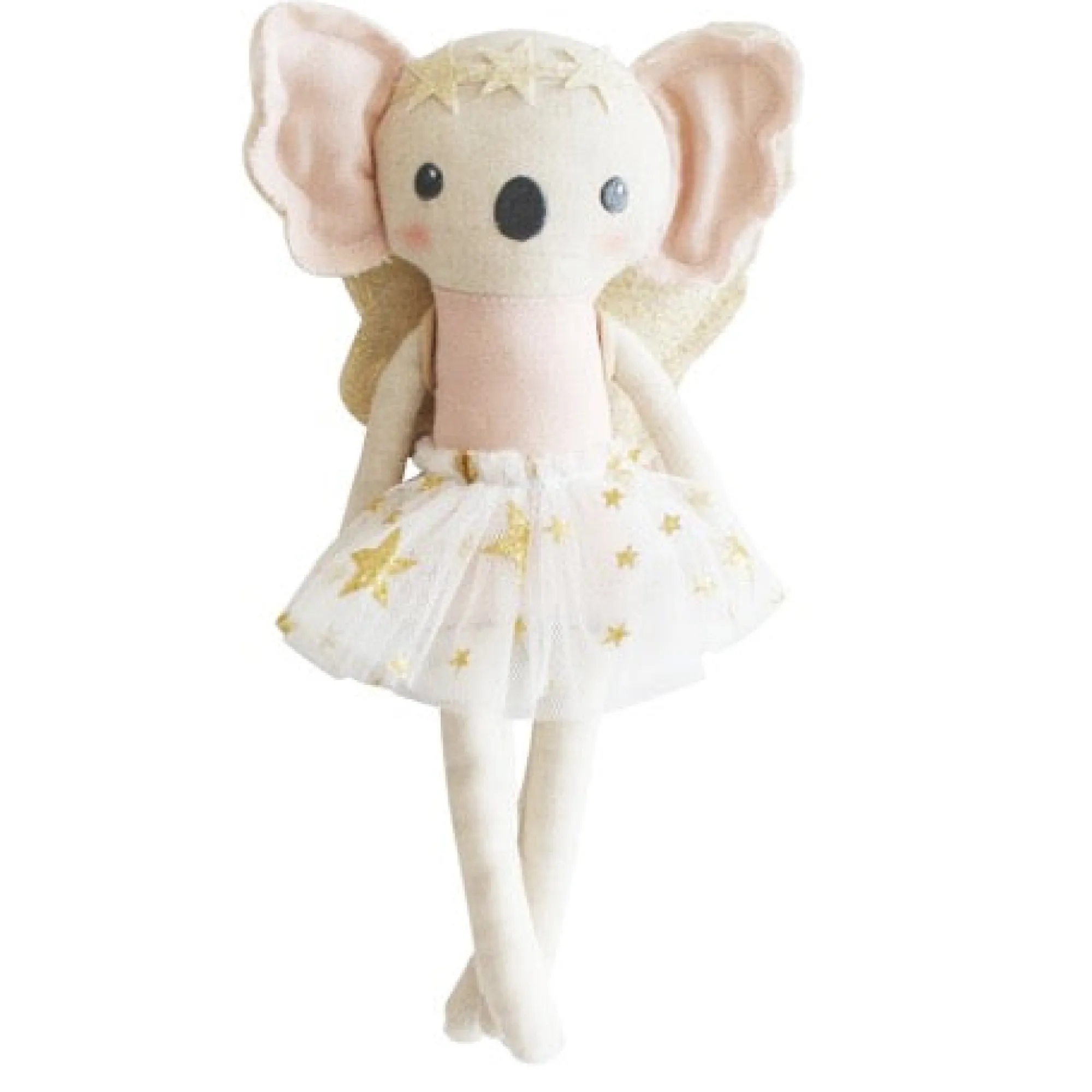cm_mini_koala_dress_up_do_0.webp Alimrose Dolls | Australian>28cm Mini Koala Dress Up Doll - Ivory Gold - 3+