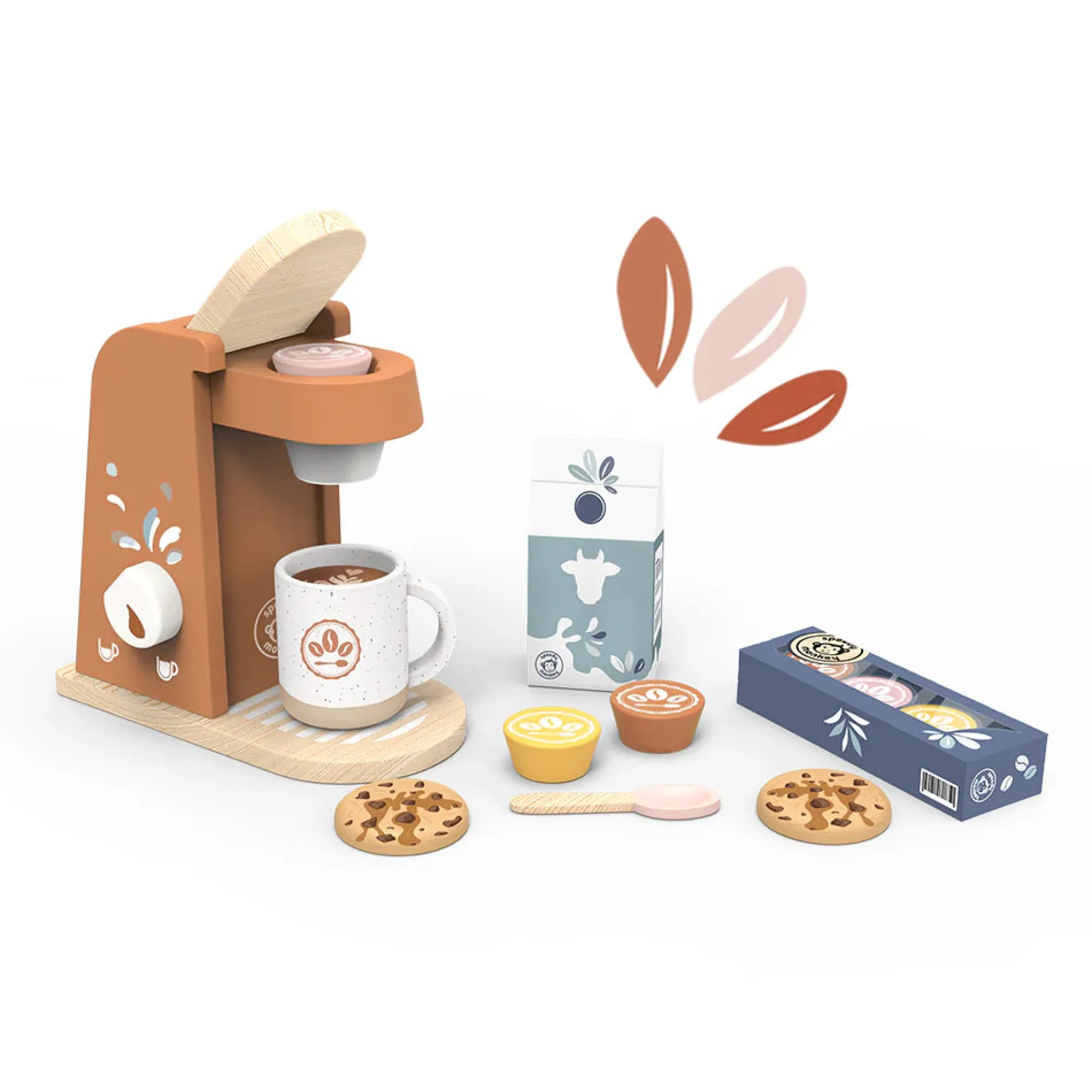 coffee_machine___0-1.webp Speedy Monkey Wooden Toys | Pretend Play>Coffee Machine - 3+