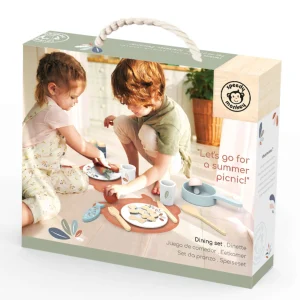 Speedy Monkey Wooden Toys | Pretend Play>Dining Set - 2+