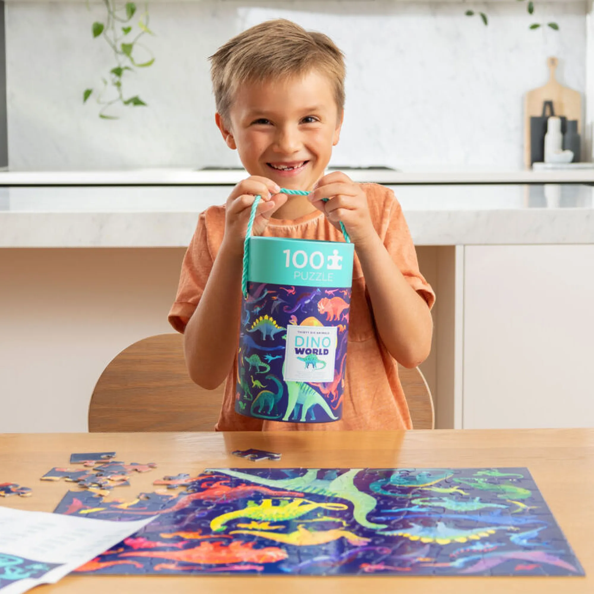 dino_world_blue__animal__1.webp Crocodile Creek Puzzles>36 Dino World Blue - Animal Puzzle - 100 pieces - 5+