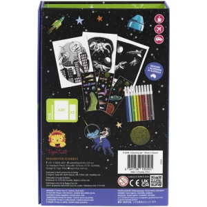 Tiger Tribe Art & Craft>Dinos in Space Colouring Set - 4+