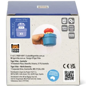 Tiger Tribe Eco | Bath Time>Eco Bath Pop-Up Mushroom - 0+