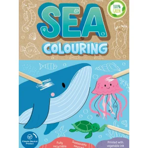 Spotty Dot Eco | Books>Eco Colouring Books - Sea, Unicorn, Dino