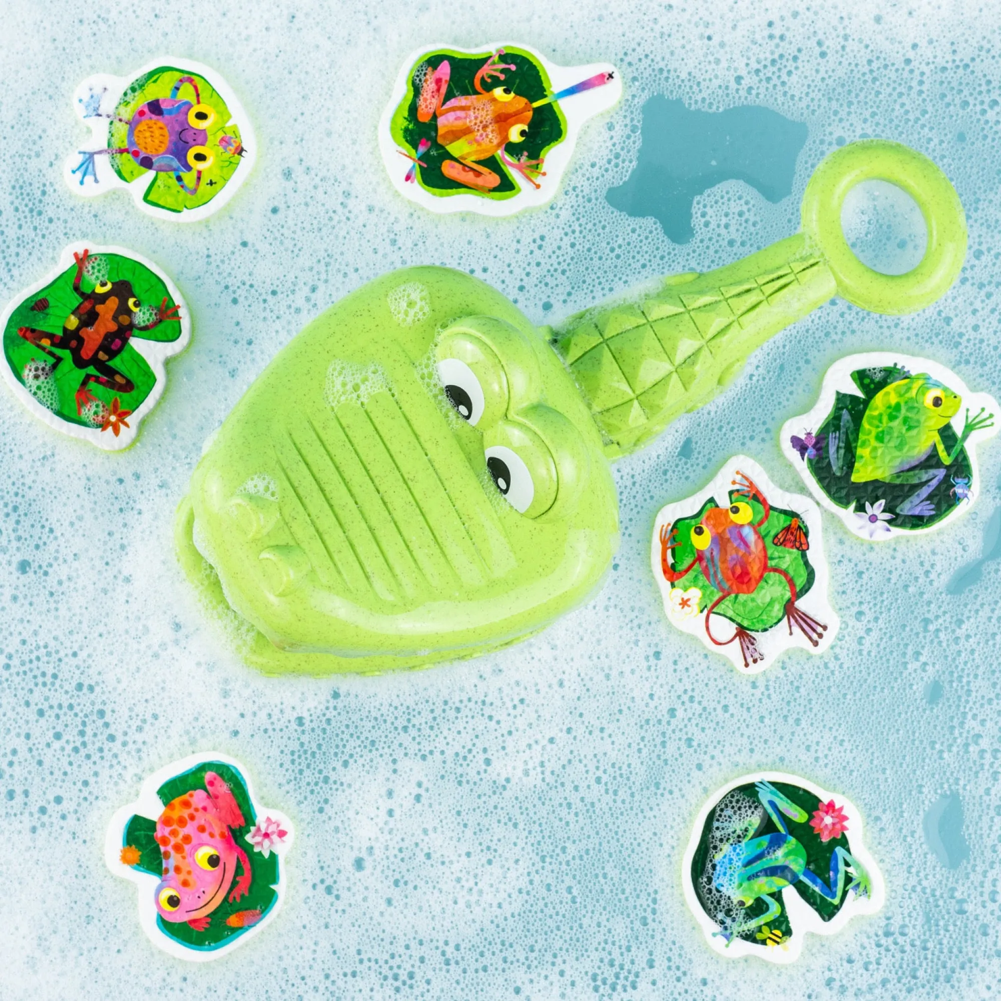 eco_croc_chasey__catch_a__0.webp Tiger Tribe Eco | Bath Time>Eco Croc Chasey - Catch A Frog - 2+
