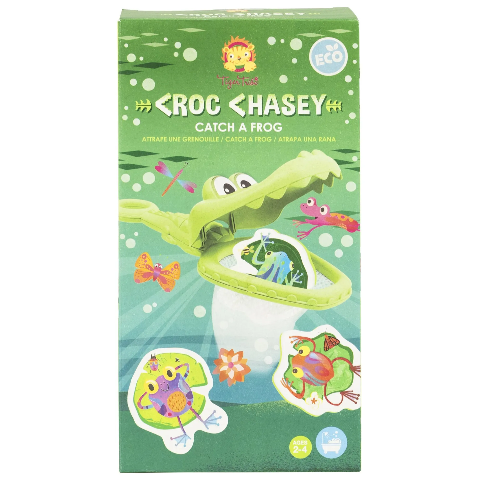 eco_croc_chasey__catch_a__3.webp Tiger Tribe Eco | Bath Time>Eco Croc Chasey - Catch A Frog - 2+