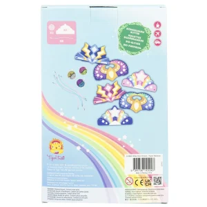 Tiger Tribe Eco | Art & Craft>Eco Glitter Goo Crowns Super Rainbow 3+