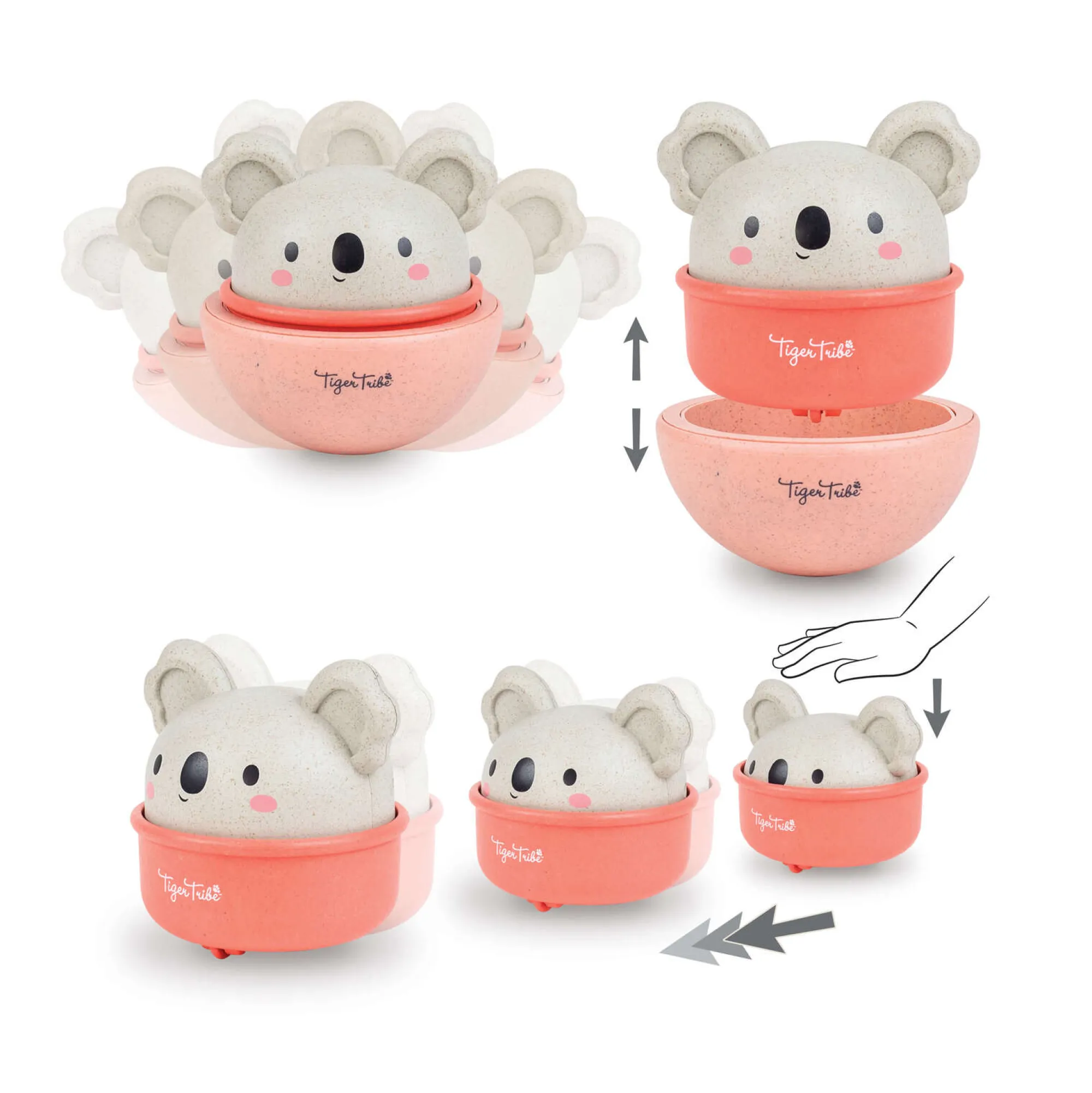 eco_rocking_rollers__koal_4.webp Tiger Tribe Eco | Australian>Eco Rocking Rollers - Koala - 18M+