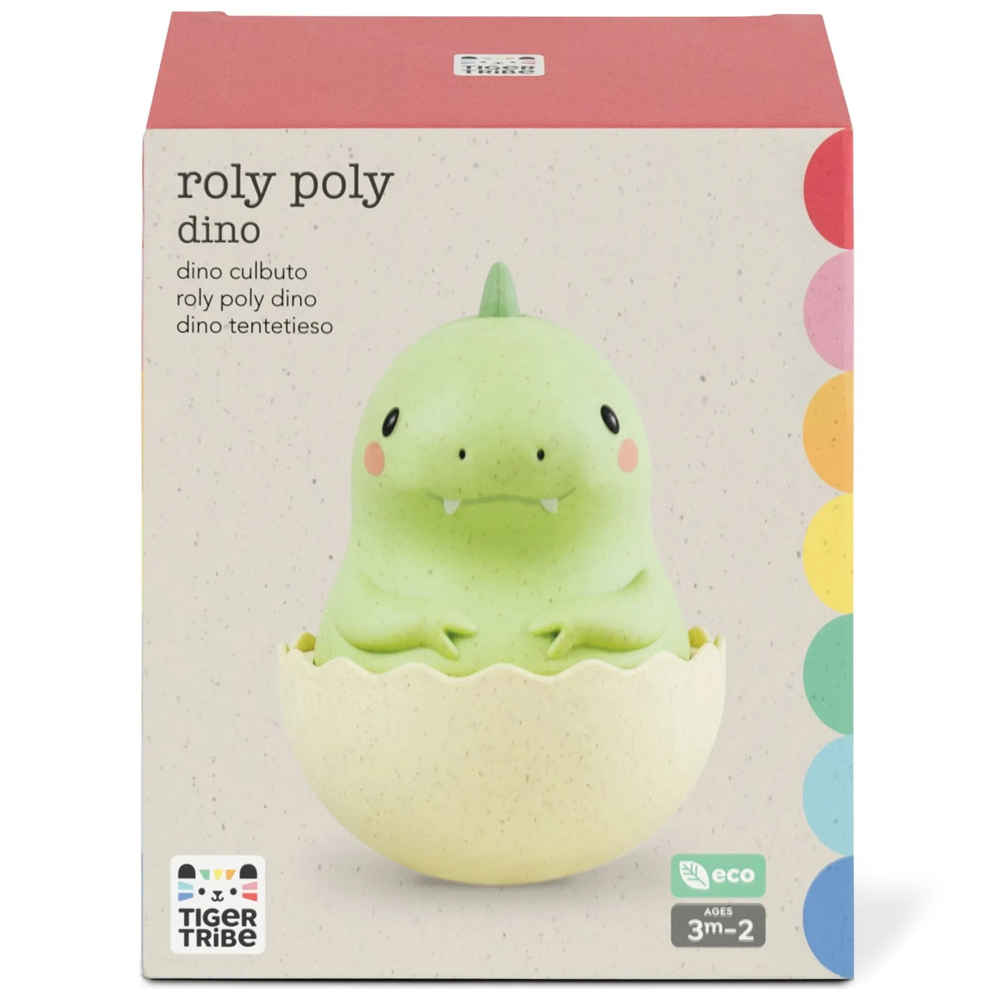eco_roly_poly_dino__m_4.webp Tiger Tribe Eco | Baby>Eco Roly Poly Dino - 3M+