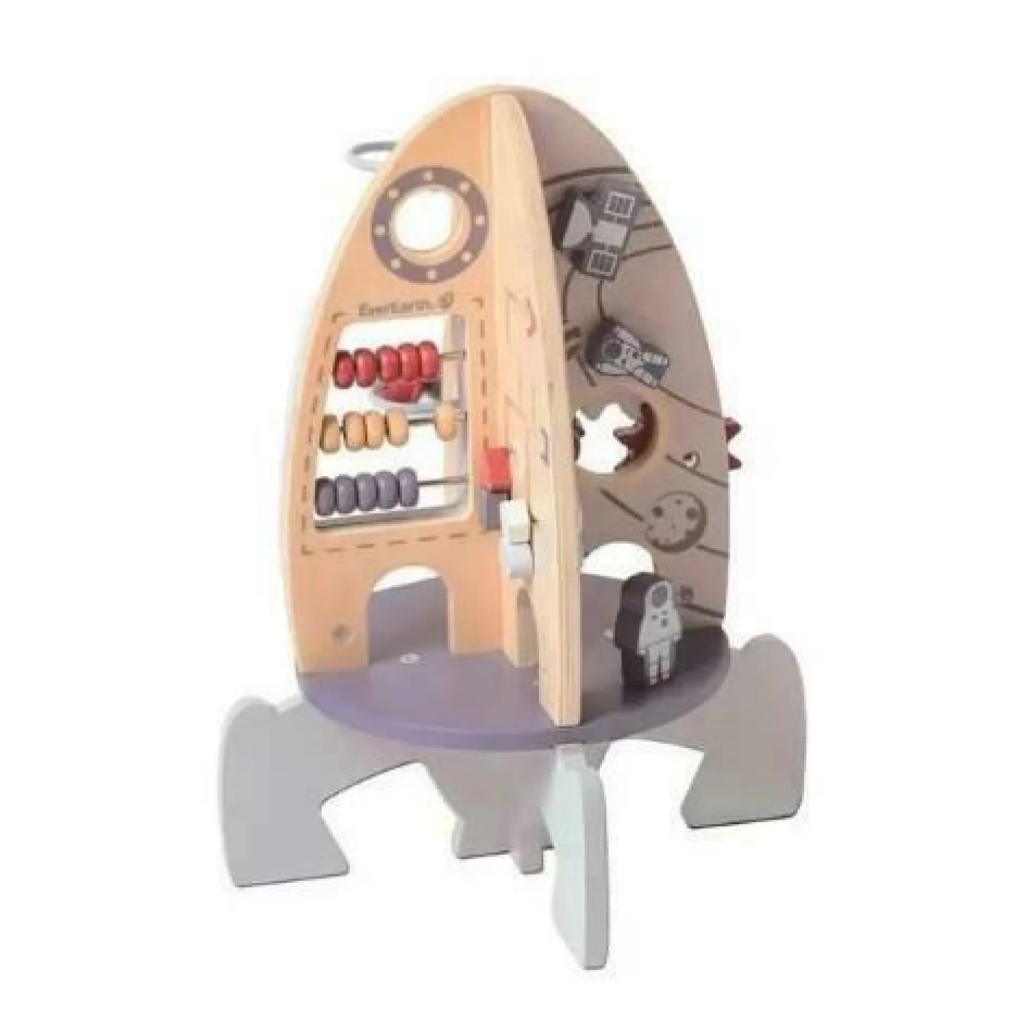 everearth__rocket_activit_2.webp EverEarth Wooden Toys | Outlet>- Rocket Activity Centre - 18M+