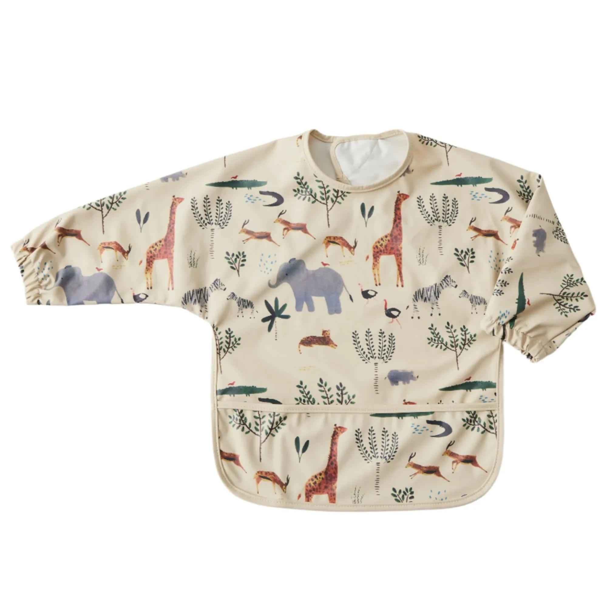 feeding_bib_art_smock__m__0.webp Nordic Kids Travel | Feeding & Hydration>Feeding Bib- Art Smock - 4M+ (9 deisgns)
