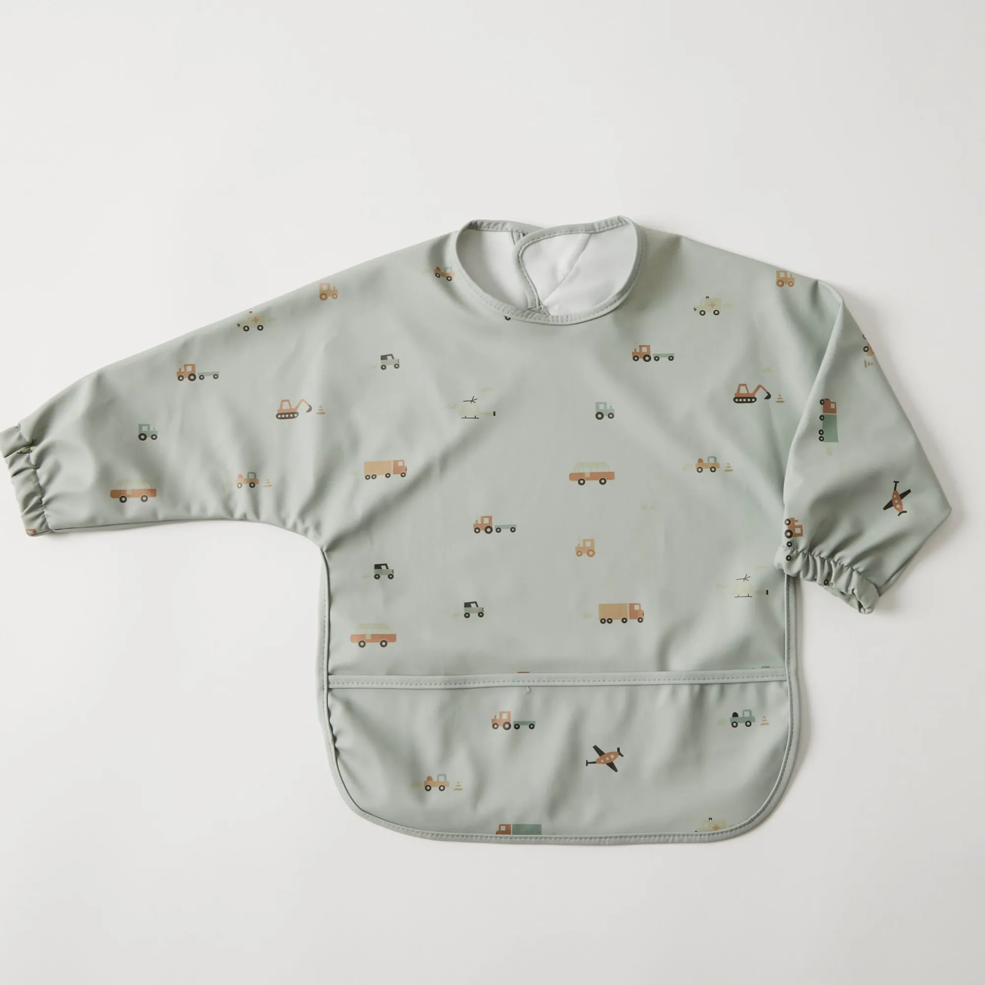 feeding_bib_art_smock__m__4.webp Nordic Kids Travel | Feeding & Hydration>Feeding Bib- Art Smock - 4M+ (9 deisgns)