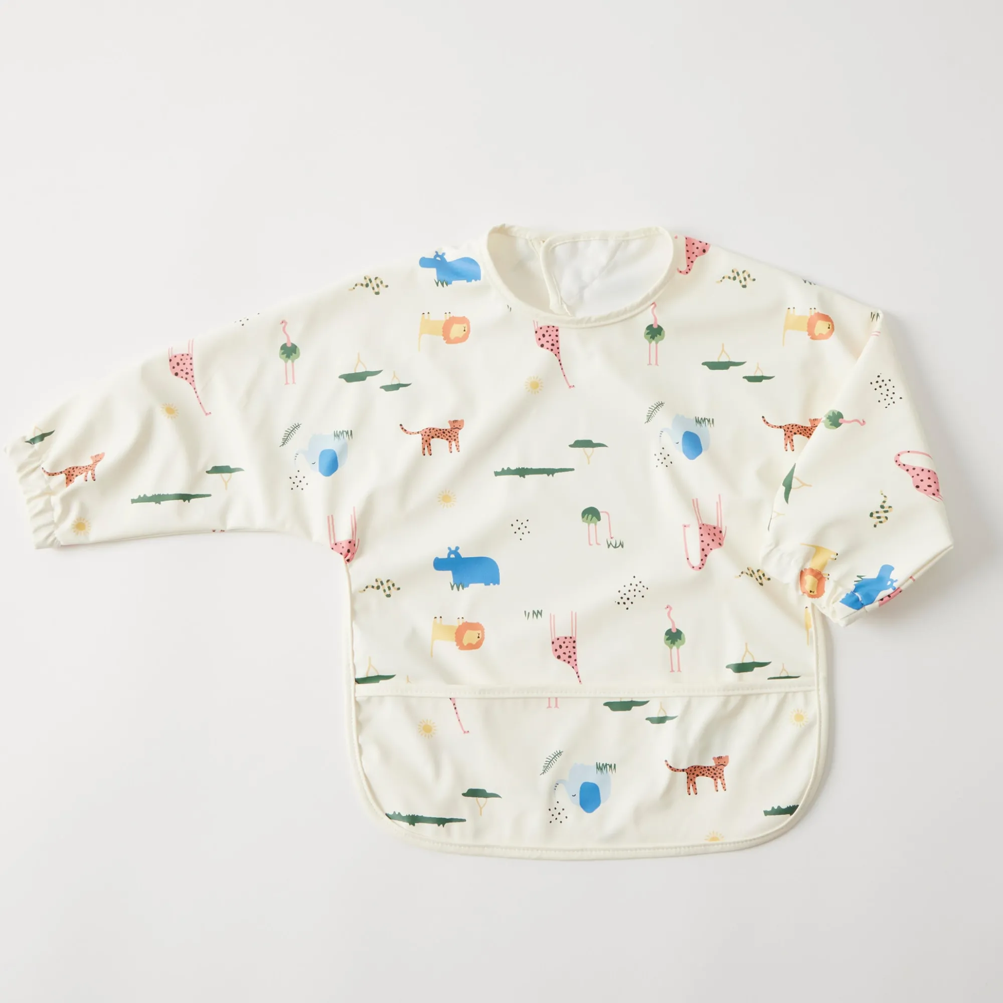 feeding_bib_art_smock__m__5.webp Nordic Kids Travel | Feeding & Hydration>Feeding Bib- Art Smock - 4M+ (9 deisgns)