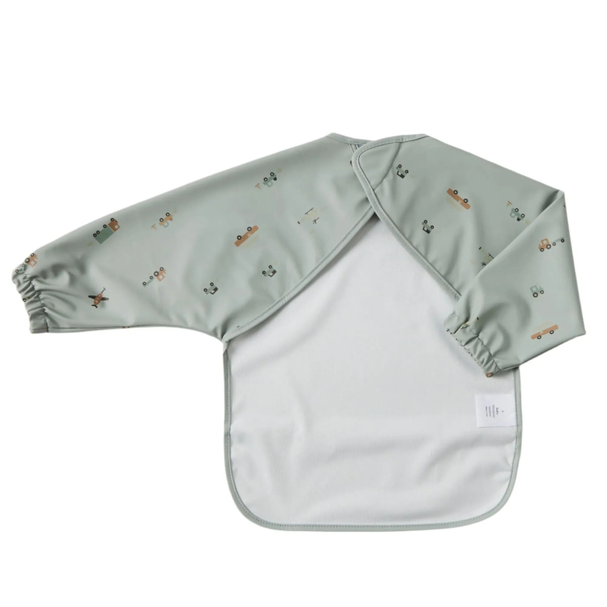 feeding_bib_art_smock__m__9.webp Nordic Kids Travel | Feeding & Hydration>Feeding Bib- Art Smock - 4M+ (9 deisgns)