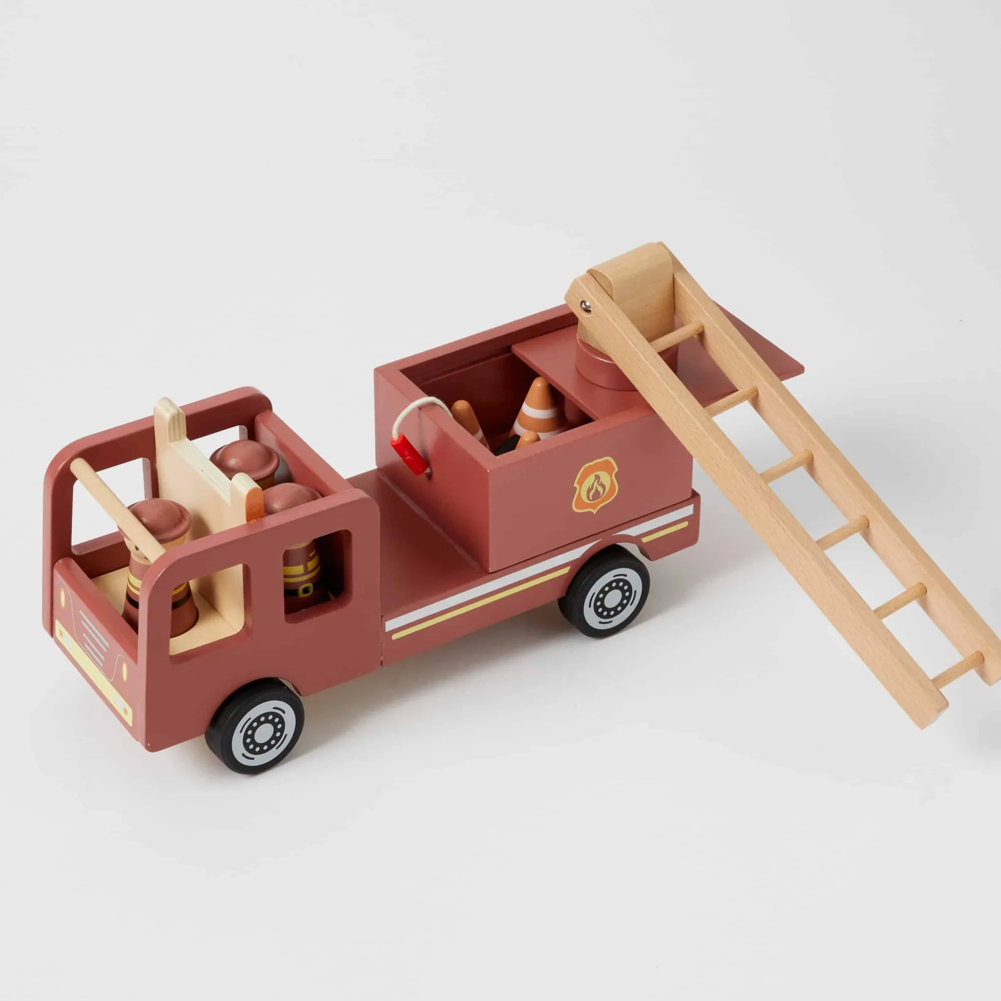 fire_truck_set__m_1.webp Zookabee Wooden Toys | 1st Birthday>Fire Truck Set - 18M+