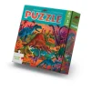 Crocodile Creek Puzzles>Foil Puzzle - 60 pieces - Dazzling Dinos - 4+