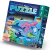 Crocodile Creek Puzzles>Foil Puzzle - 60 pieces - Shimmering Sharks - 4+