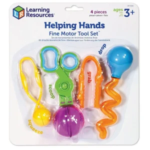 Learning Resources Sensory>Helping Hands Fine Motor Tool Set - 3+ (set of 4)