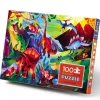 Crocodile Creek Puzzles>Holographic Puzzle 100 pieces Dinosaur World - 5+