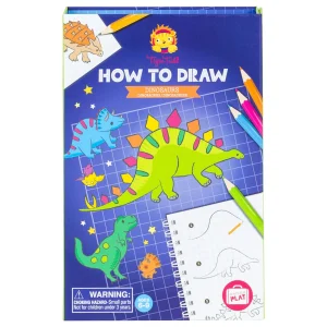 Tiger Tribe Art & Craft | Activity>How to draw Dinosaurs - 5+
