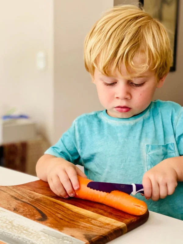 Kiddikutter Feeding & Hydration>Child Safe Knife - 3+ (7 colours)
