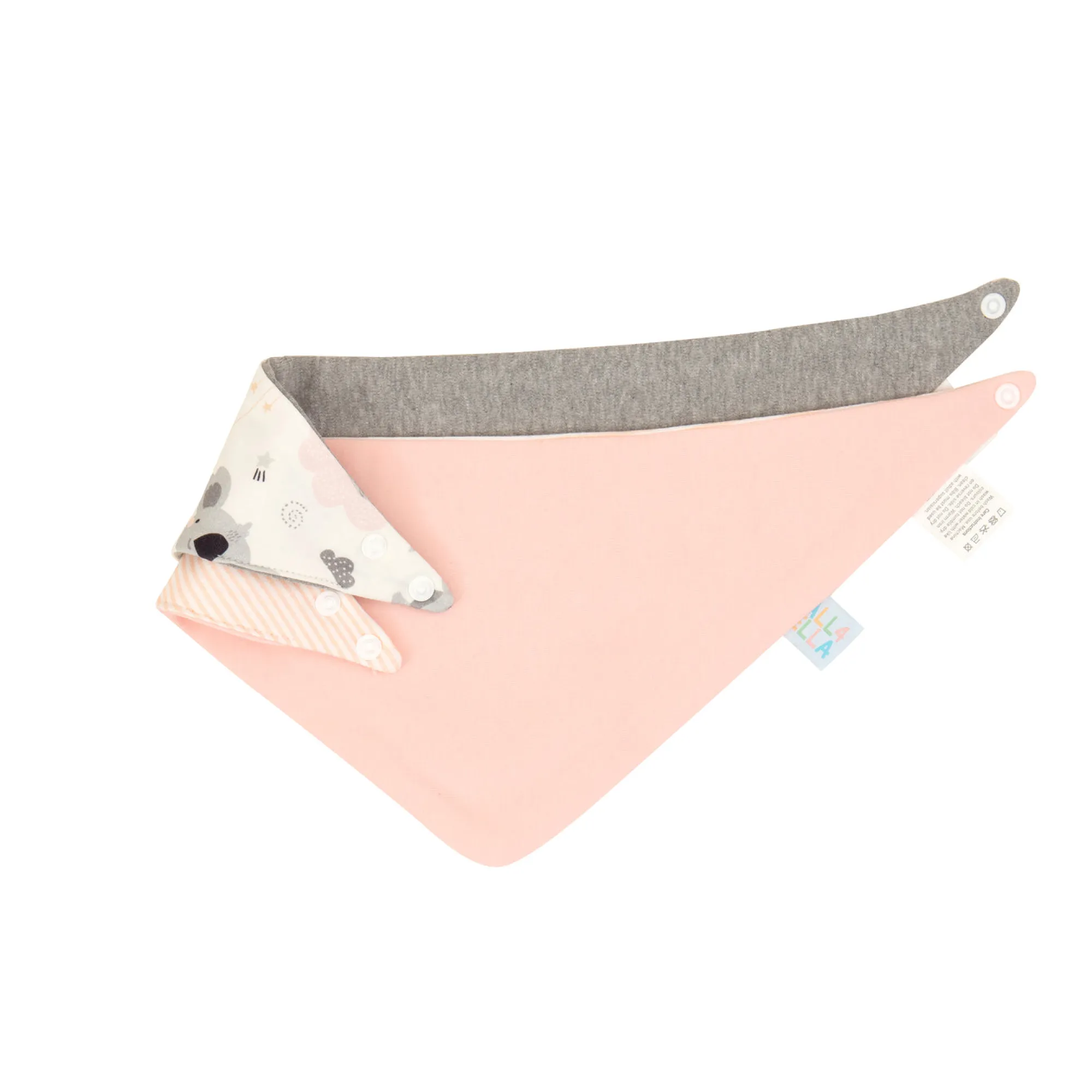 koala_pink_bandana_bibs___1.webp All4Ella Baby | Australian>Koala Pink Bandana Bibs - 2 pack - 6M+
