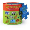 Crocodile Creek Puzzles>Lets Begin - Jungle Puzzle - 2 pieces - 2+
