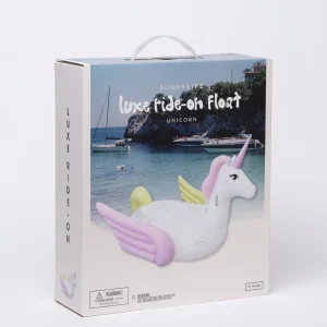 Sunnylife Beach | Outlet>Luxe Ride On Float Unicorn Pastel -