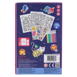 Tiger Tribe Travel | Art & Craft>Magical Creatures Colouring Set - 3+