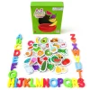 Curious Columbus Activity>Magnetic Foods & Letters - 2+