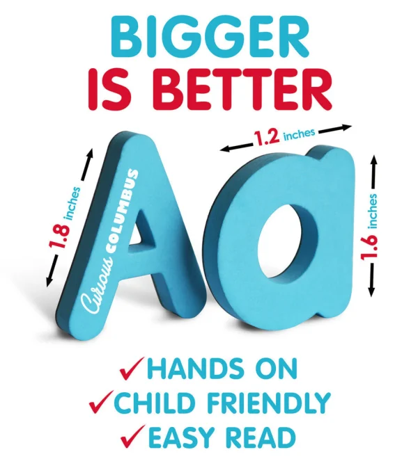 Curious Columbus Activity>Magnetic Letters & Numbers - 2+