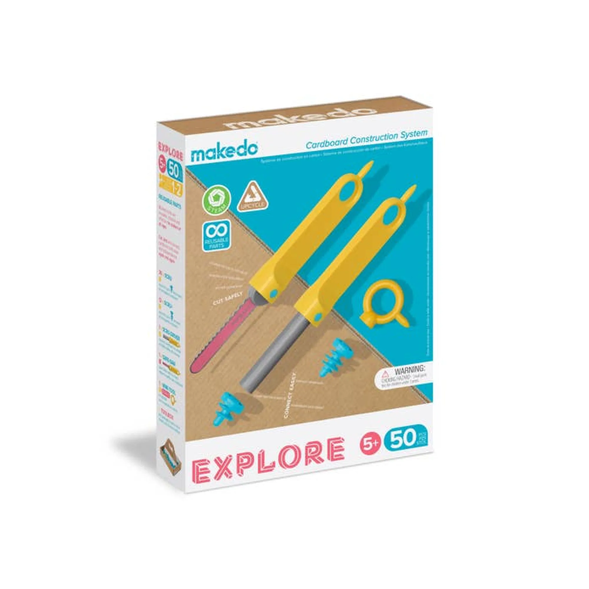 makedo_explore___pieces___0.webp Makedo Open Ended Play | Eco>Explore - 50 pieces - 5+