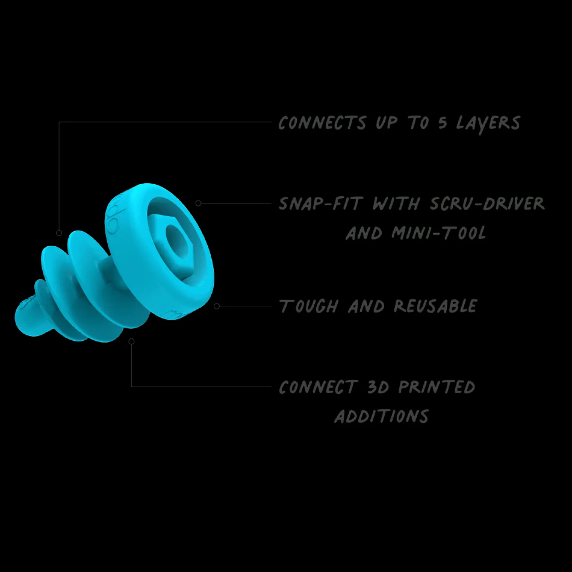 makedo_scru_combo___piece_1.webp Makedo Open Ended Play | Eco>Scru Combo - 120 pieces - 4+