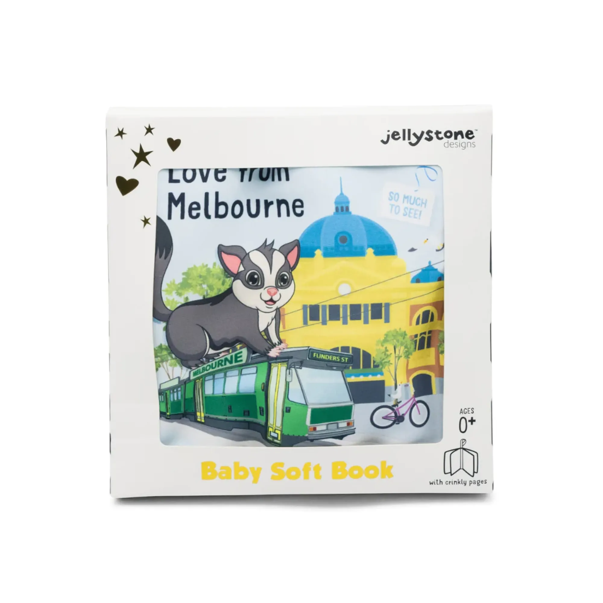 melbourne_baby_soft_book__0.webp Jellystone Travel | Books>Melbourne Baby Soft Book - 0+
